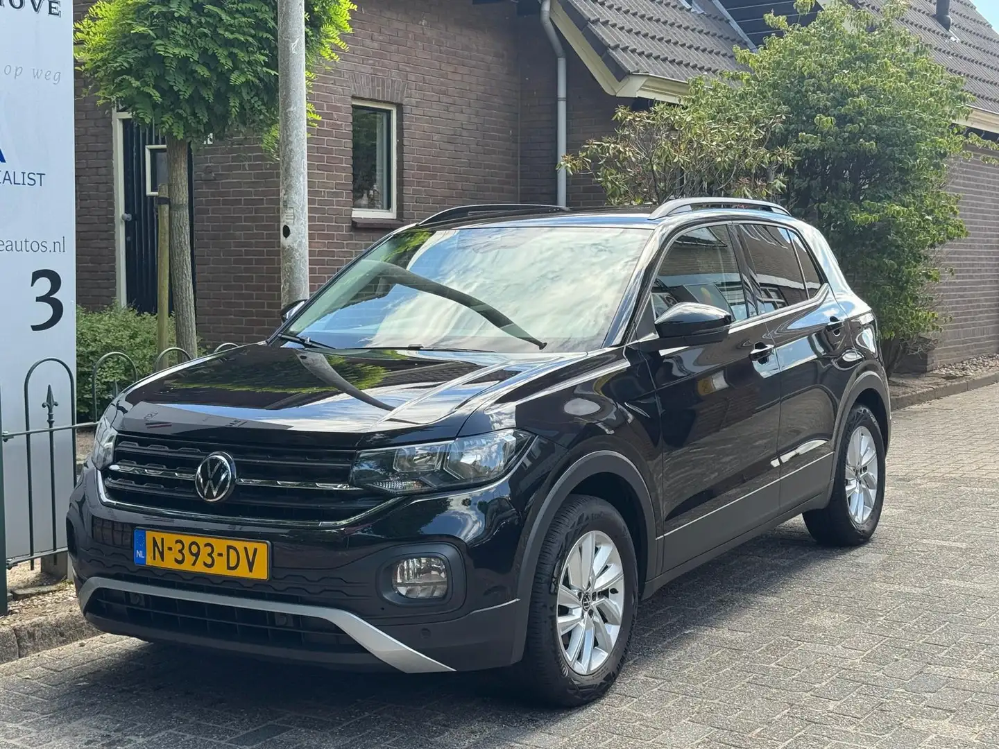 Volkswagen T-Cross 1.0 TSI Life Airco/Lichtmetalen velgen/Navi/Apple Noir - 2