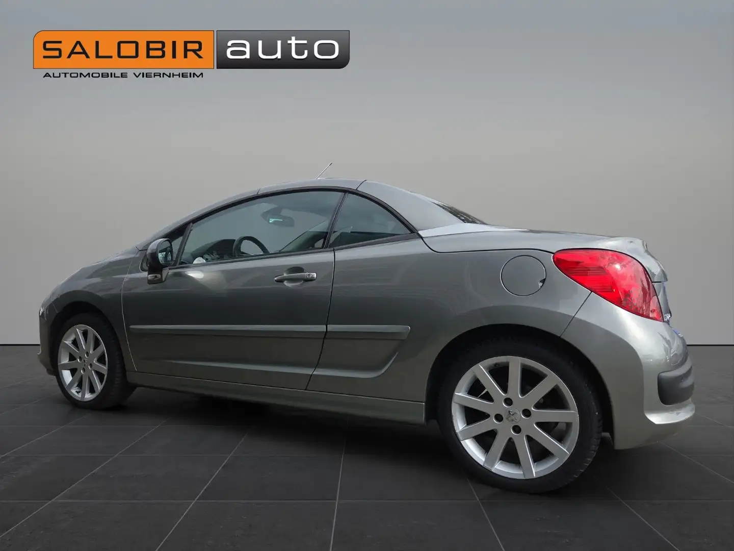 Peugeot 207 CC Cabrio Roland Garros Leder Klimaauto SHZ Grau - 2