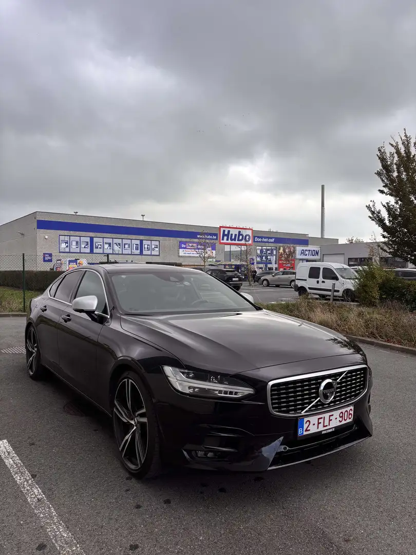 Volvo S90 T4 Geartronic R Design Zwart - 1
