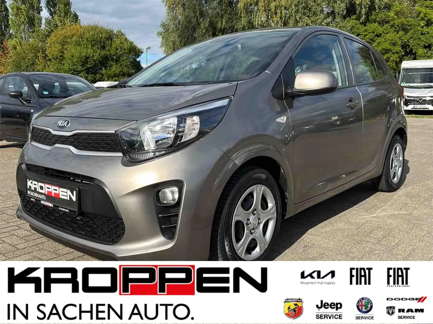 Kia Picanto Edition 7 Emotion SHZ LHZ M+S-Allwetter Grau - 1