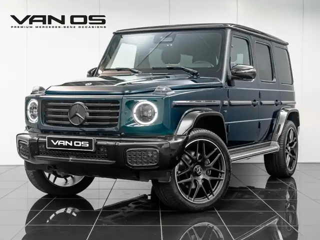 Mercedes-Benz G 580 G AMG Line | Smaragd groen | Bi-Color | Burmester