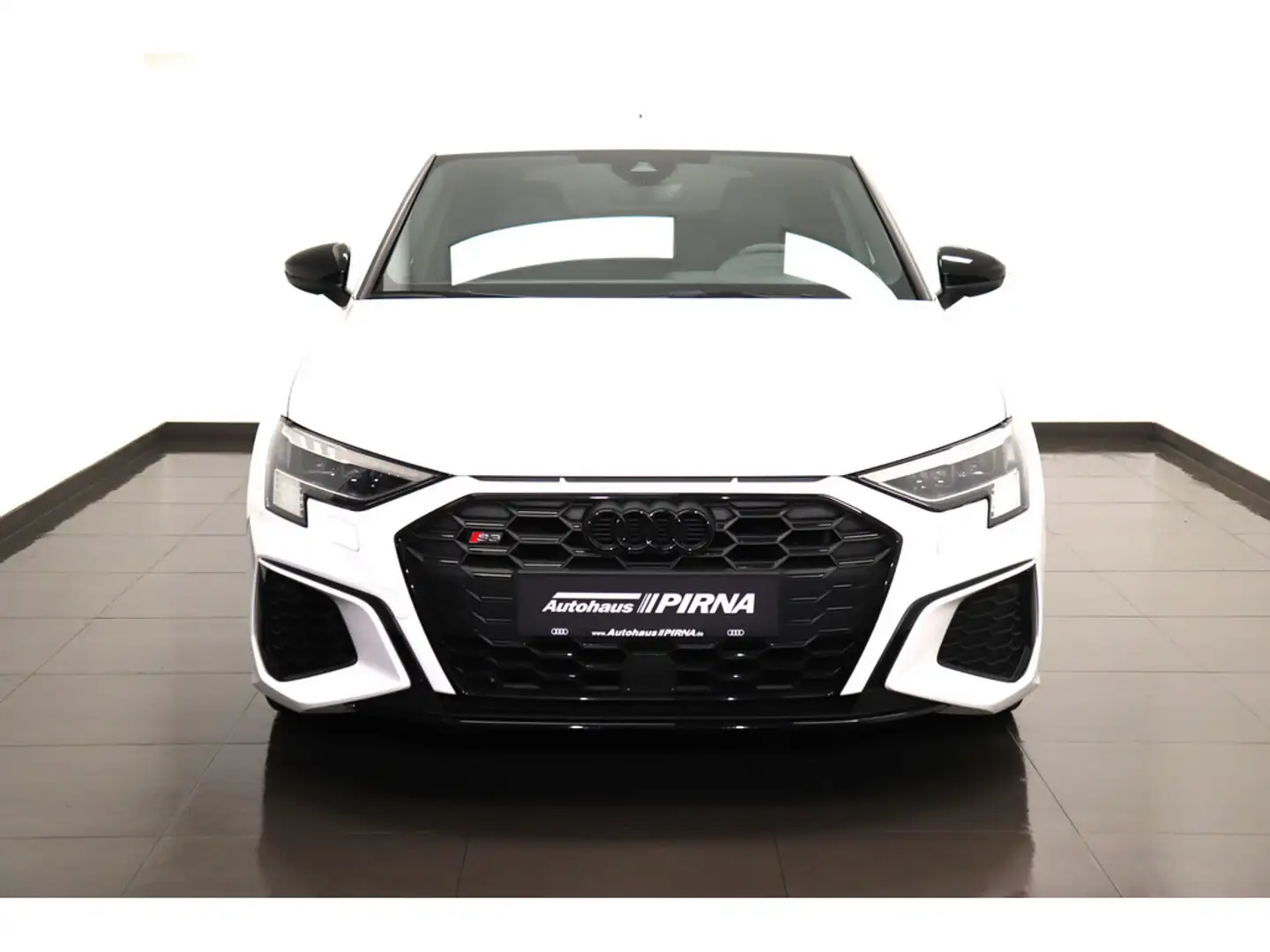 Audi S3 quattro 2.0 TFSI Sportback Matrix NAVI Blanc - 2