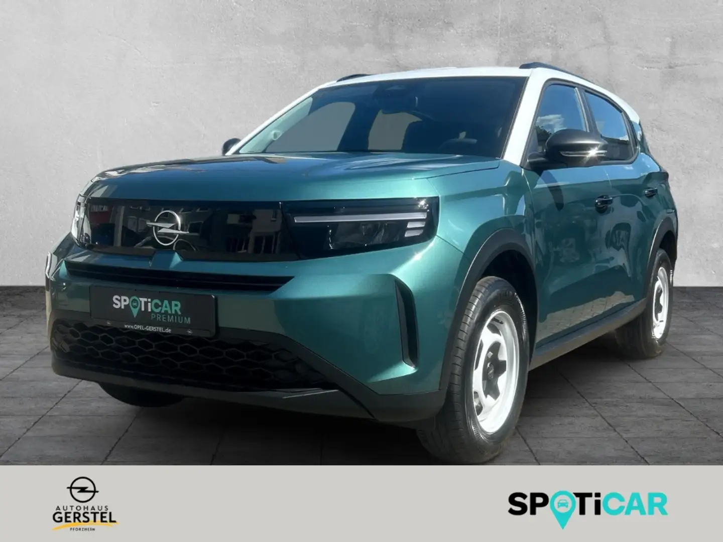 Opel Frontera Edition Mild-Hybrid 1.2 NAVI LHZ SHZ CAM LED KLIMA Grün - 1
