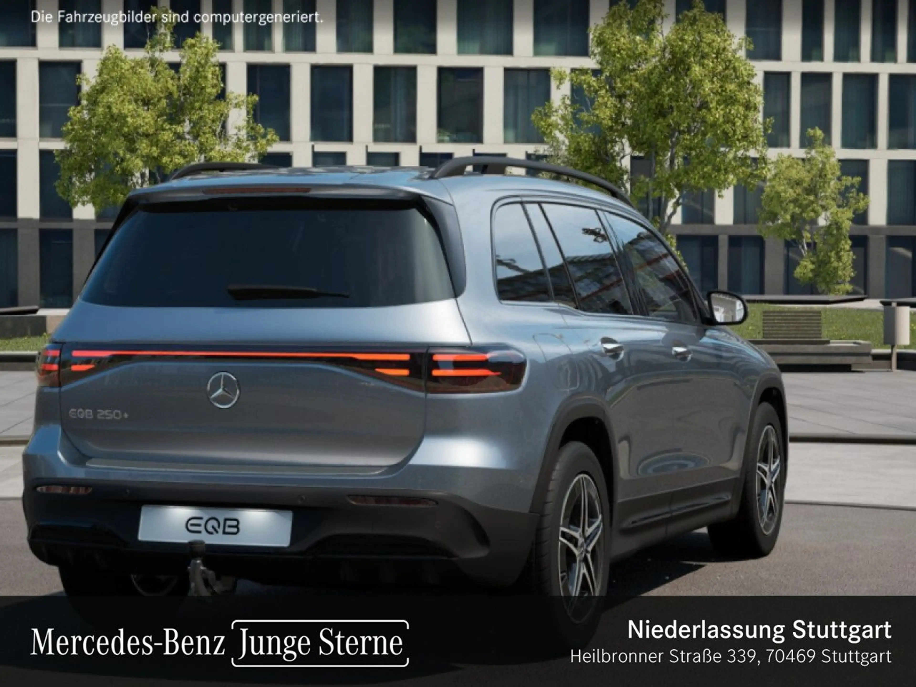Mercedes-Benz EQB 250 AMG+NIGHT+PREMIUM+AHK+PANO+360+MEMORY+HUD — photo 5