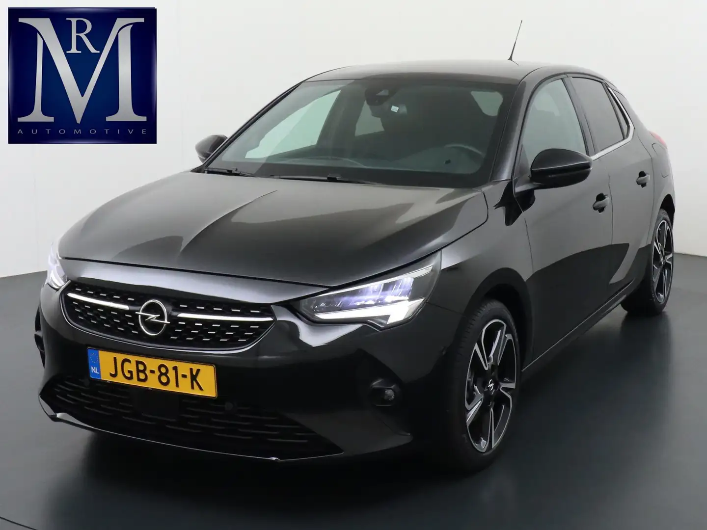 Opel Corsa 1.2 Turbo Ultimate 100pk GS LINE PANORAMADAK | ZEE Zwart - 1