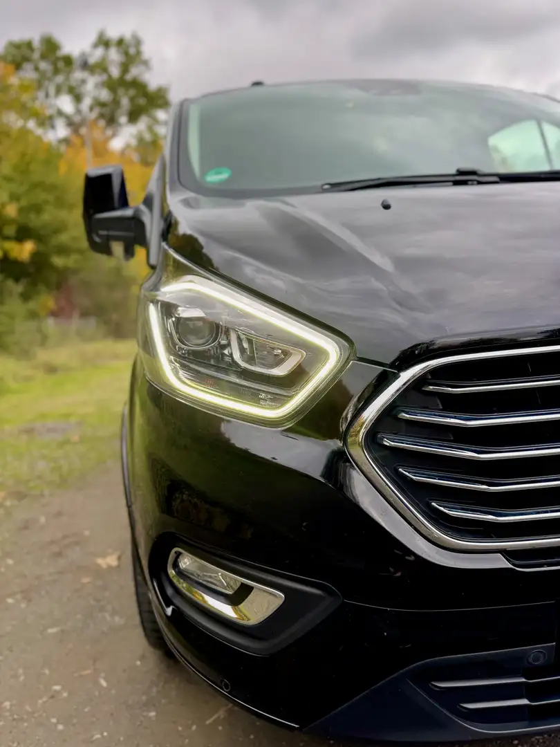 Ford Transit Custom 310 L2H1 Tourneo Custom Automatik*AHK*Titanium Schwarz - 2