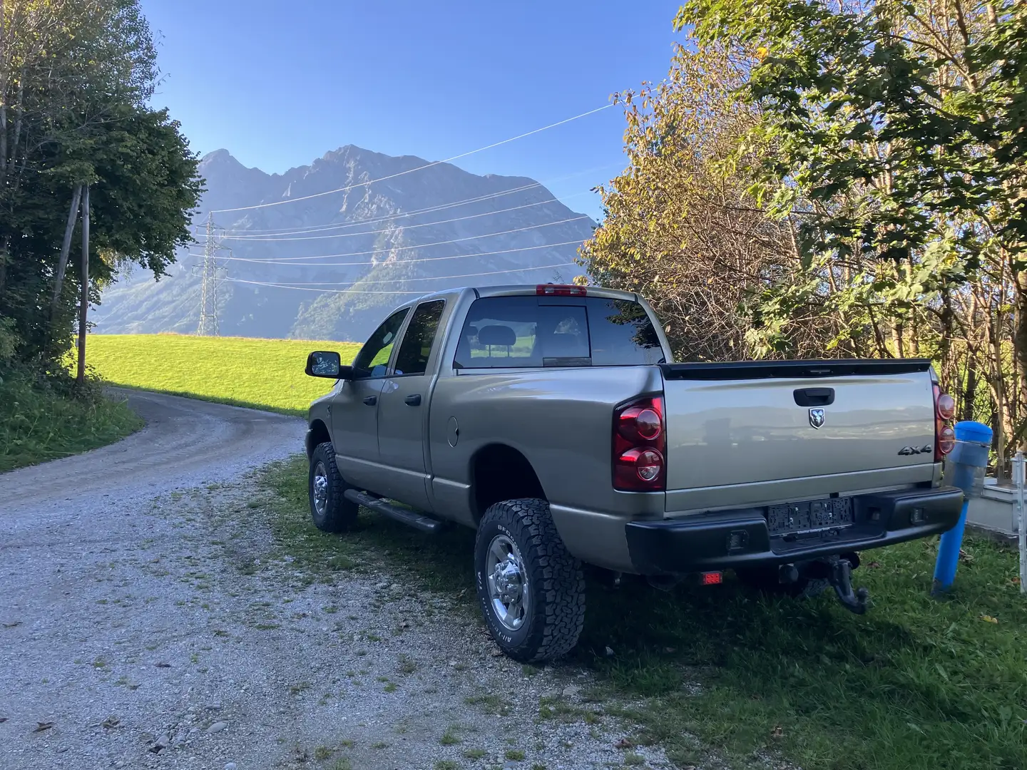 Dodge RAM cummins/leder/dachfenster/klima brončana - 2