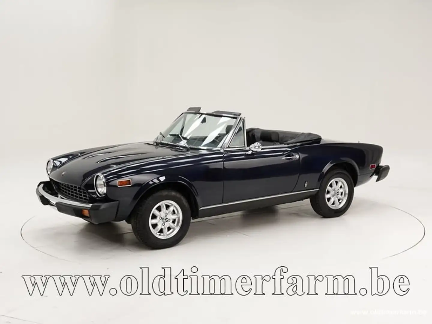 Fiat 124 Spider 2.0 '77 CH9012 Blauw - 1