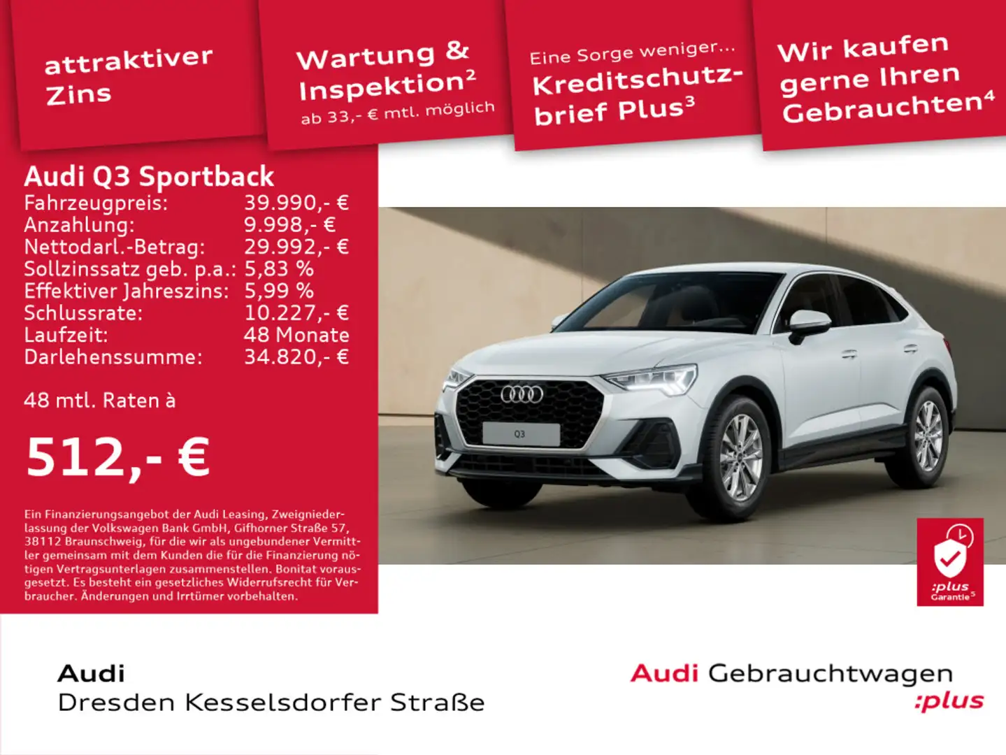 Audi Q3 35 TFSI 110(150) kW(PS) S tronic Weiß - 1