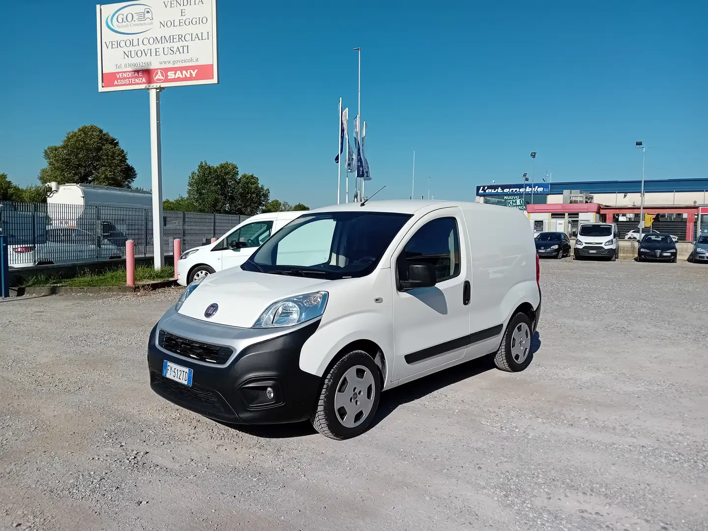 Fiat Fiorino 1.3MJET 95CV EURO6B km 70000 Wit - 2