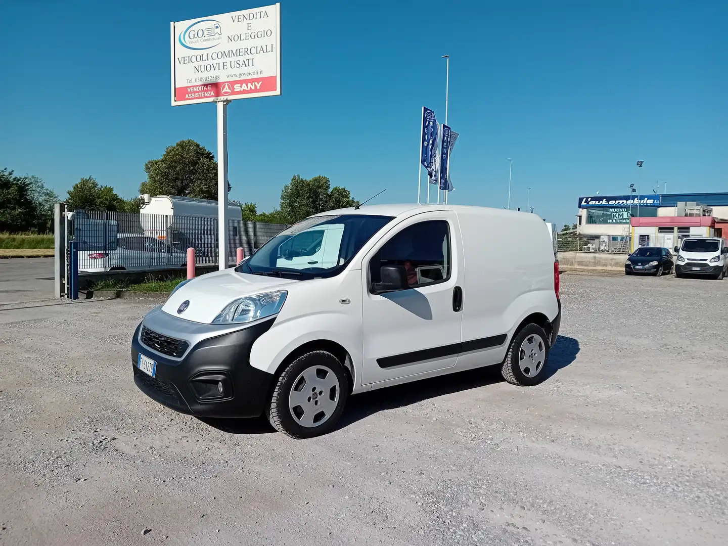 Fiat Fiorino 1.3MJET 95CV EURO6B km 70000 Wit - 1