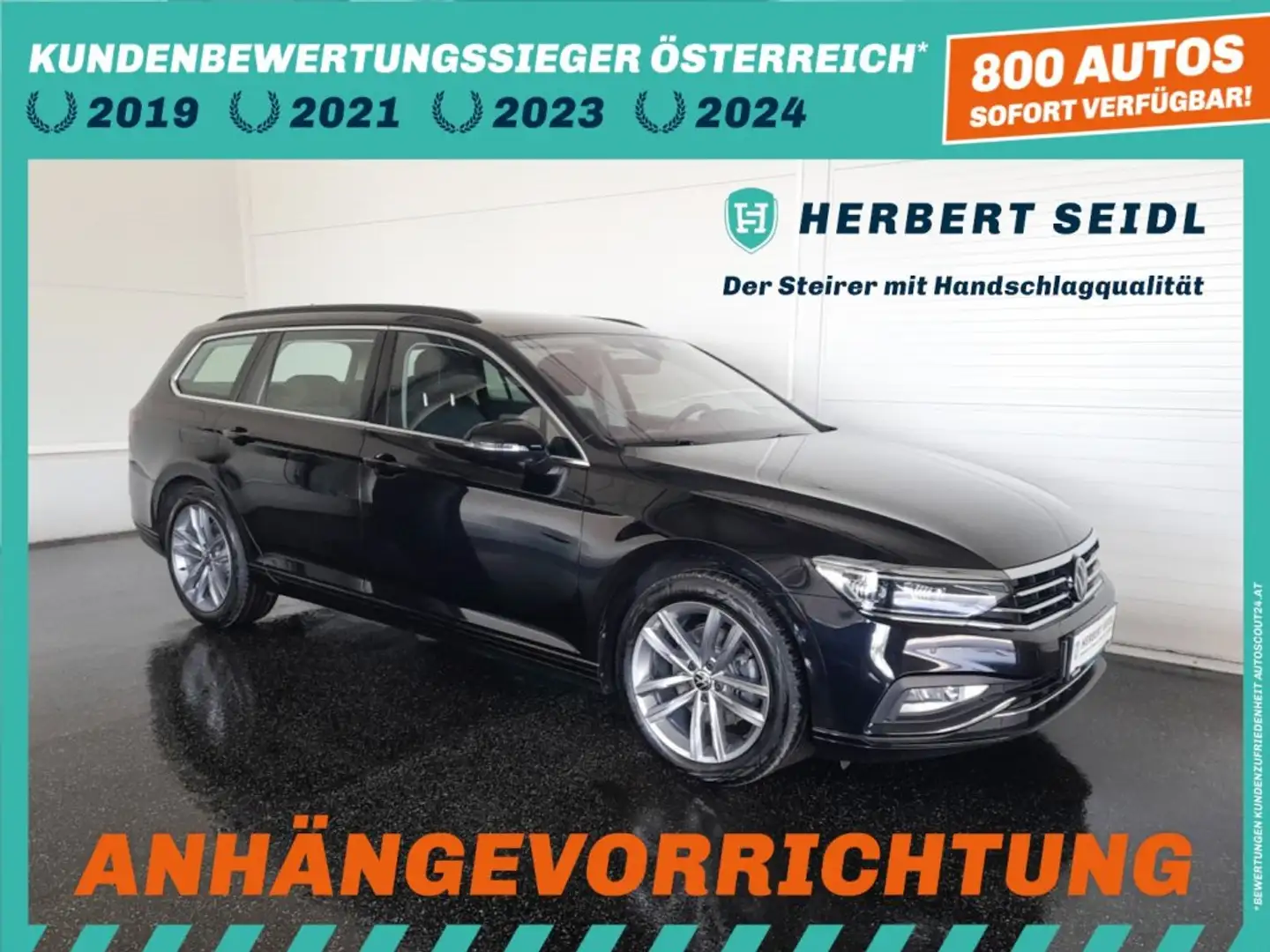Volkswagen Passat Variant BUSINESS 2,0 TDI DSG *MATRIX-LED / 18 ZOLL / VIRTUELL PRO / NAVI / AHV & KAMERA / ACC / SPORT MASSAGESITZ* Schwarz - 1