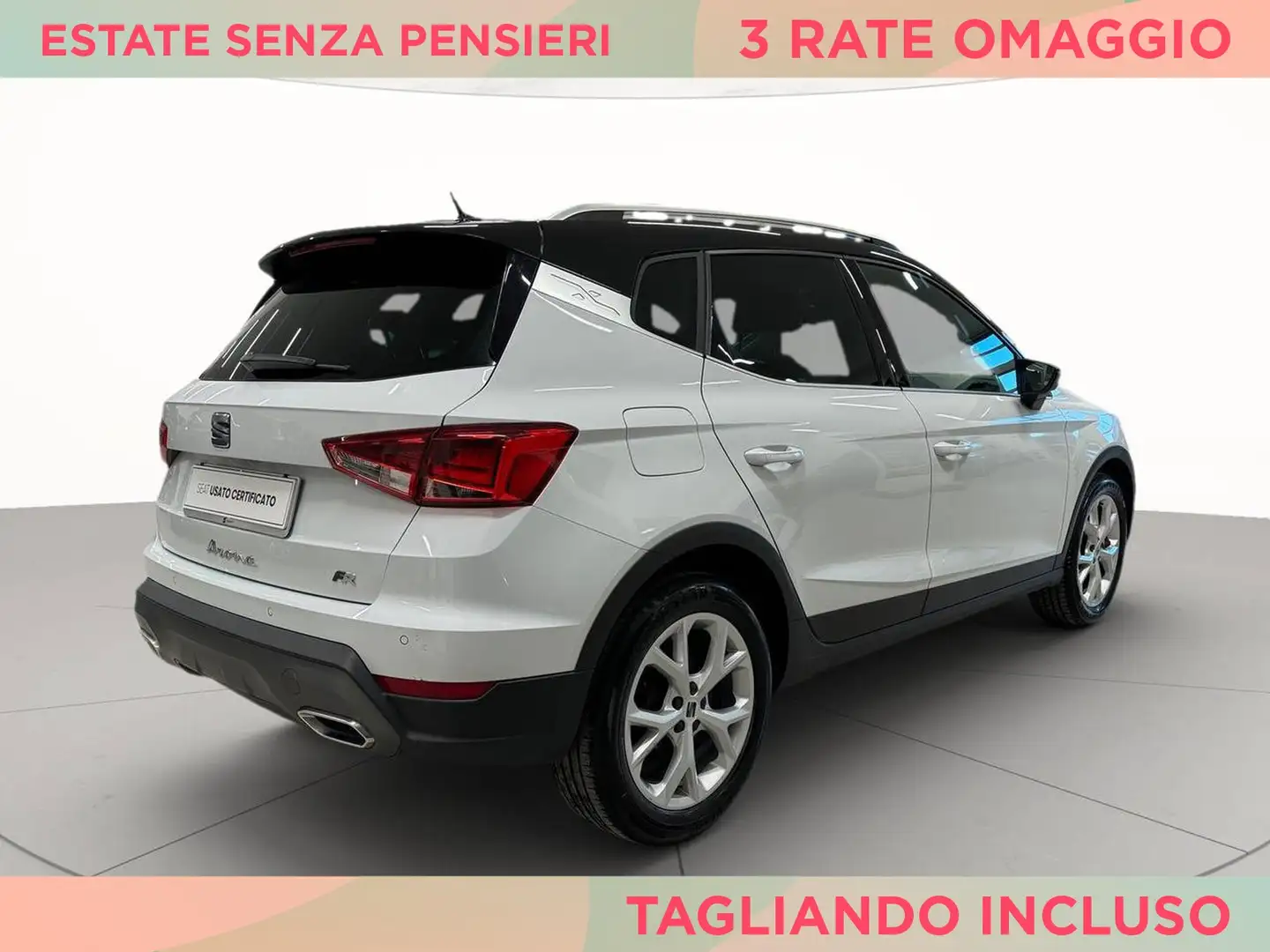 SEAT Arona 1.0 ecotsi fr 95cv Bianco - 2