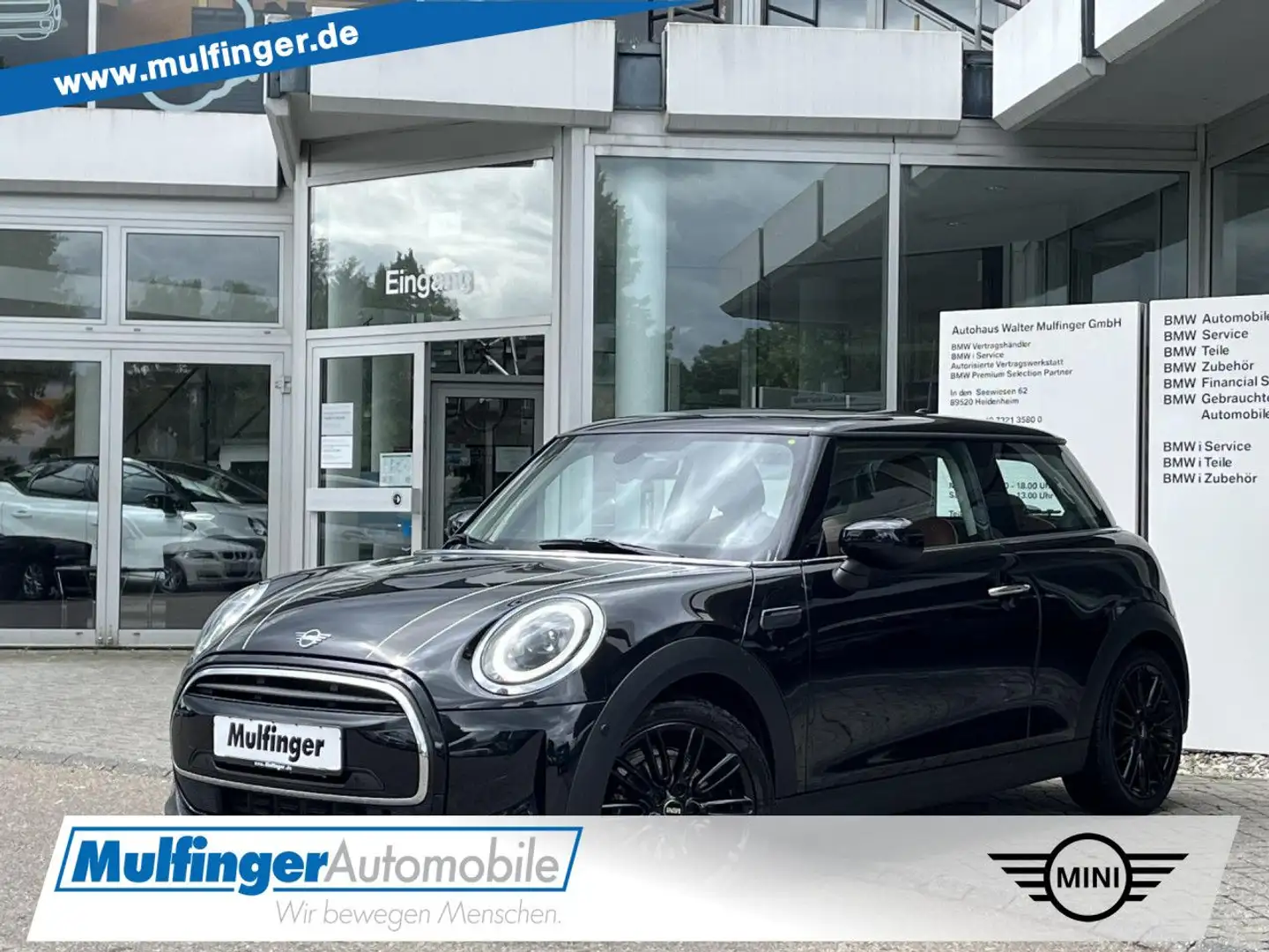 MINI Cooper DKG Sports. Leder Navi LED Sitzh.ParkAss Negro - 1