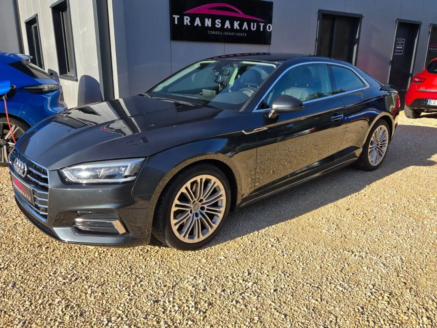 Audi A5 2.0 TDI 150 S tronic 7 Design Luxe Gris - 1
