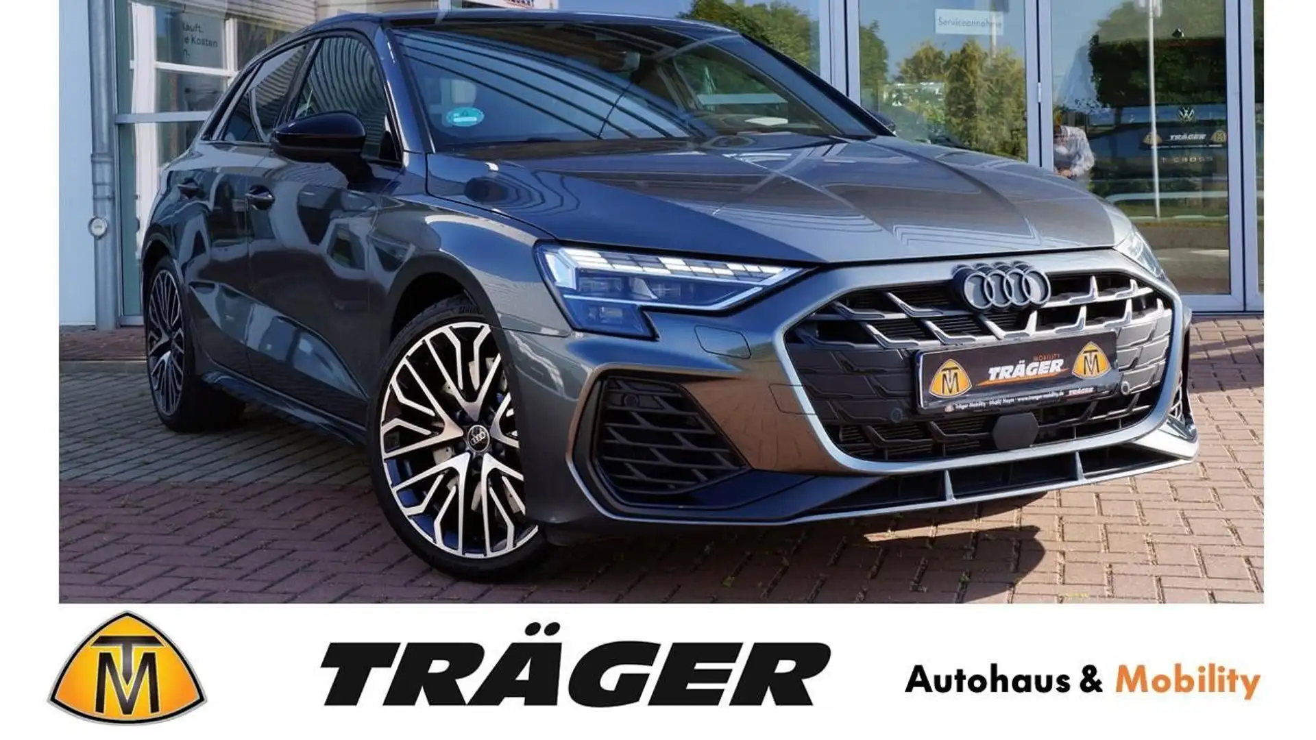 Audi S3 Sportback quattro 19'Alu,Pano,HuD,Matrix,ACC Grau - 1