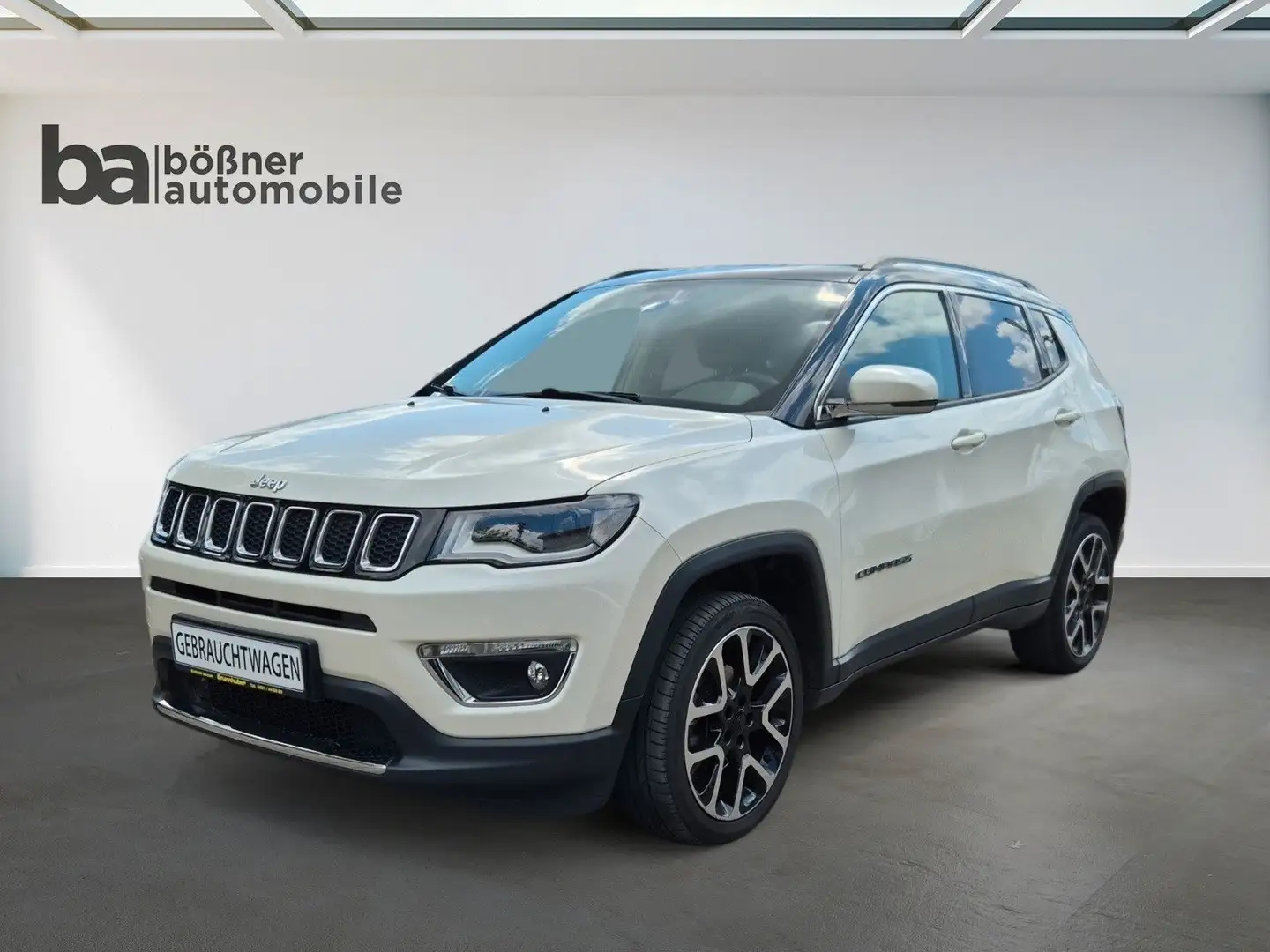 Jeep Compass Limited 4WD Panorama/ACC/Leder/Bi-Xenon White - 1