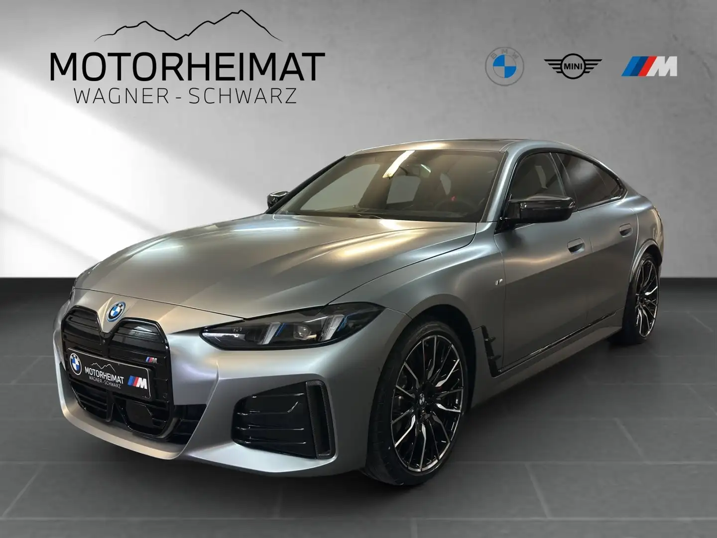 BMW i4 M60 XDRIVE M Sport Pro Carbon AHK Grau - 1