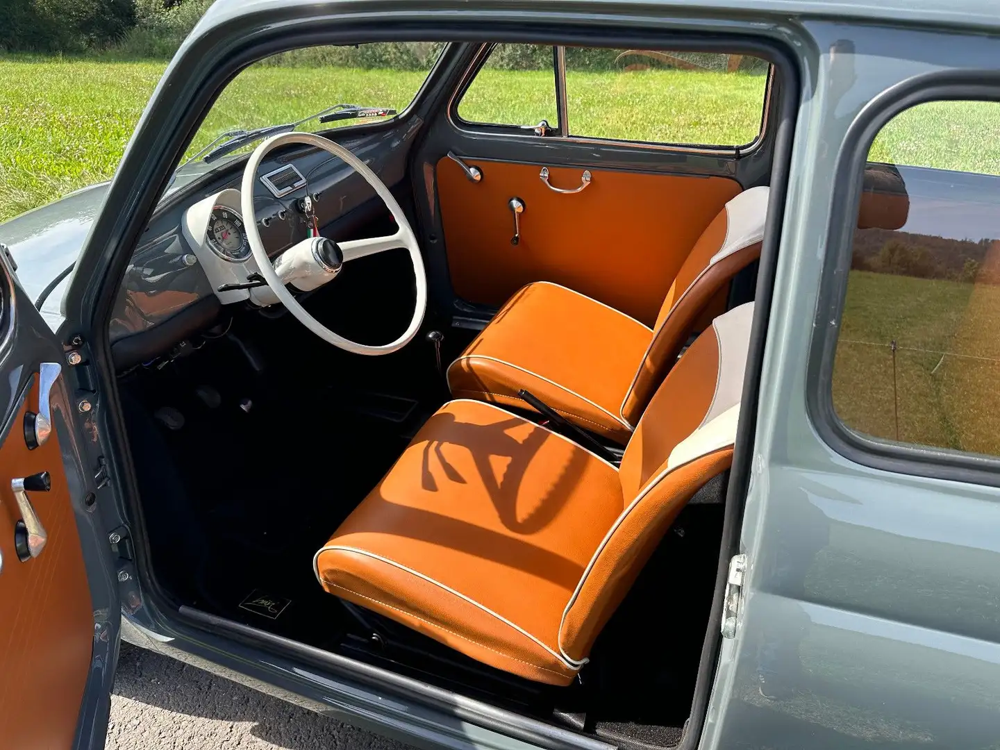 Fiat 500 F/L/R OLDTIMER nach IHREN WÜNSCHEN gefertigt Grau - 2