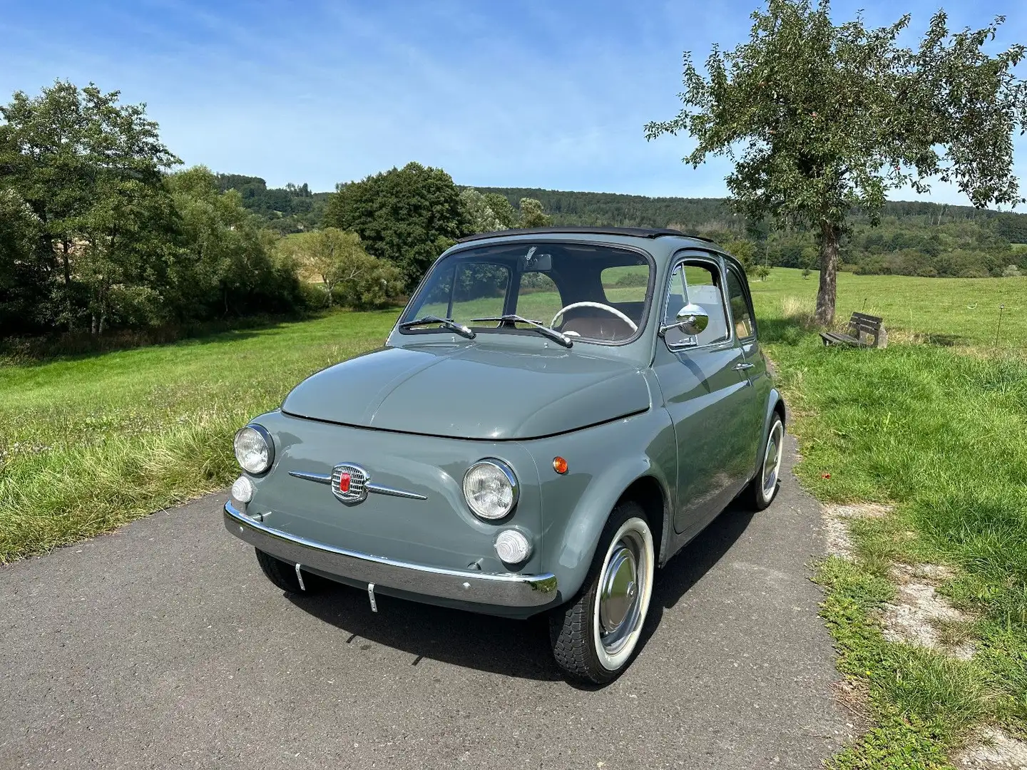 Fiat 500 F/L/R OLDTIMER nach IHREN WÜNSCHEN gefertigt Grau - 1