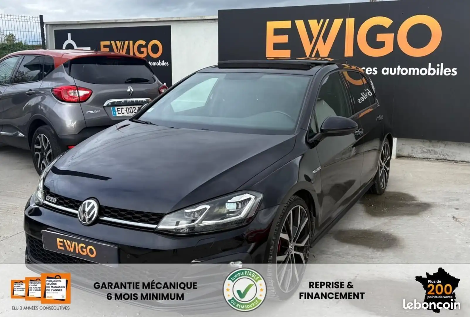 Volkswagen Golf 2.0 TDI 180 BLUEMOTION GTD DSG BVA Noir - 1