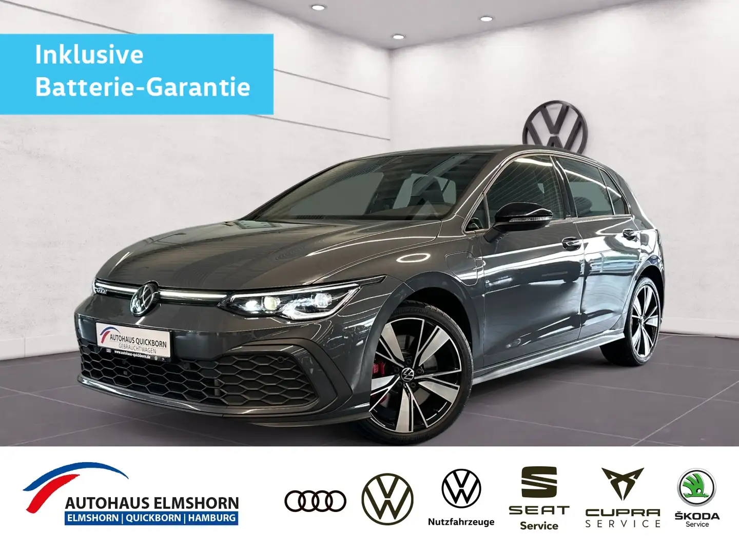 Volkswagen Golf GTE eHybrid MATRIX NAVI ACC APP DCC Gris - 1