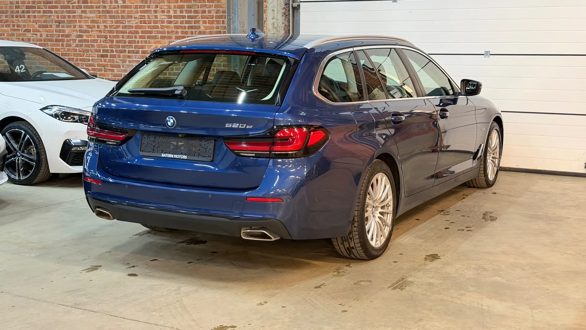 BMW 520 e Plug in Hybride Benzine Automaat Garantie Bleu - 2