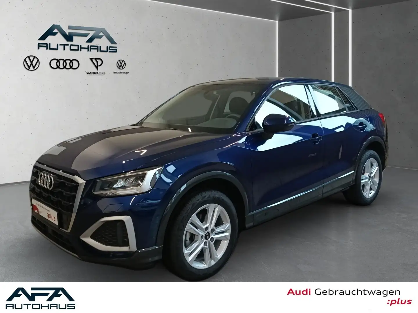 Audi Q2 35 TFSI Advanced S tronic AHK*Nav+*RFK*VC*GRA Blau - 1