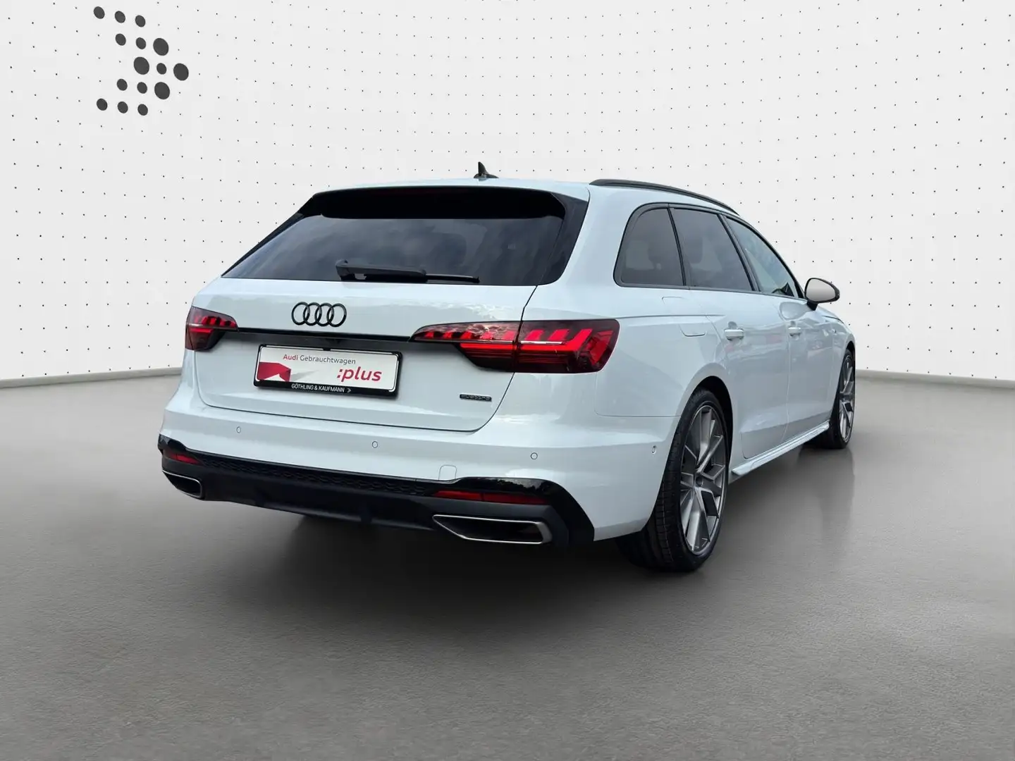 Audi A4 45 TFSI qu 2x S line S tro*B&O*HUD*Pano Weiß - 2