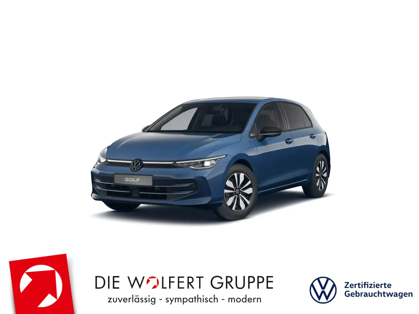 Volkswagen Golf GOAL 2.0 TDI DSG AHK RFK ACC NAVI CARPLAY Bleu - 1