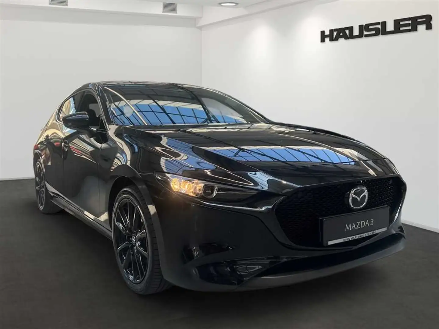 Mazda 3 Homura G-140 AT mit Voll-LED, Kamera & Head-Up Dis Schwarz - 2