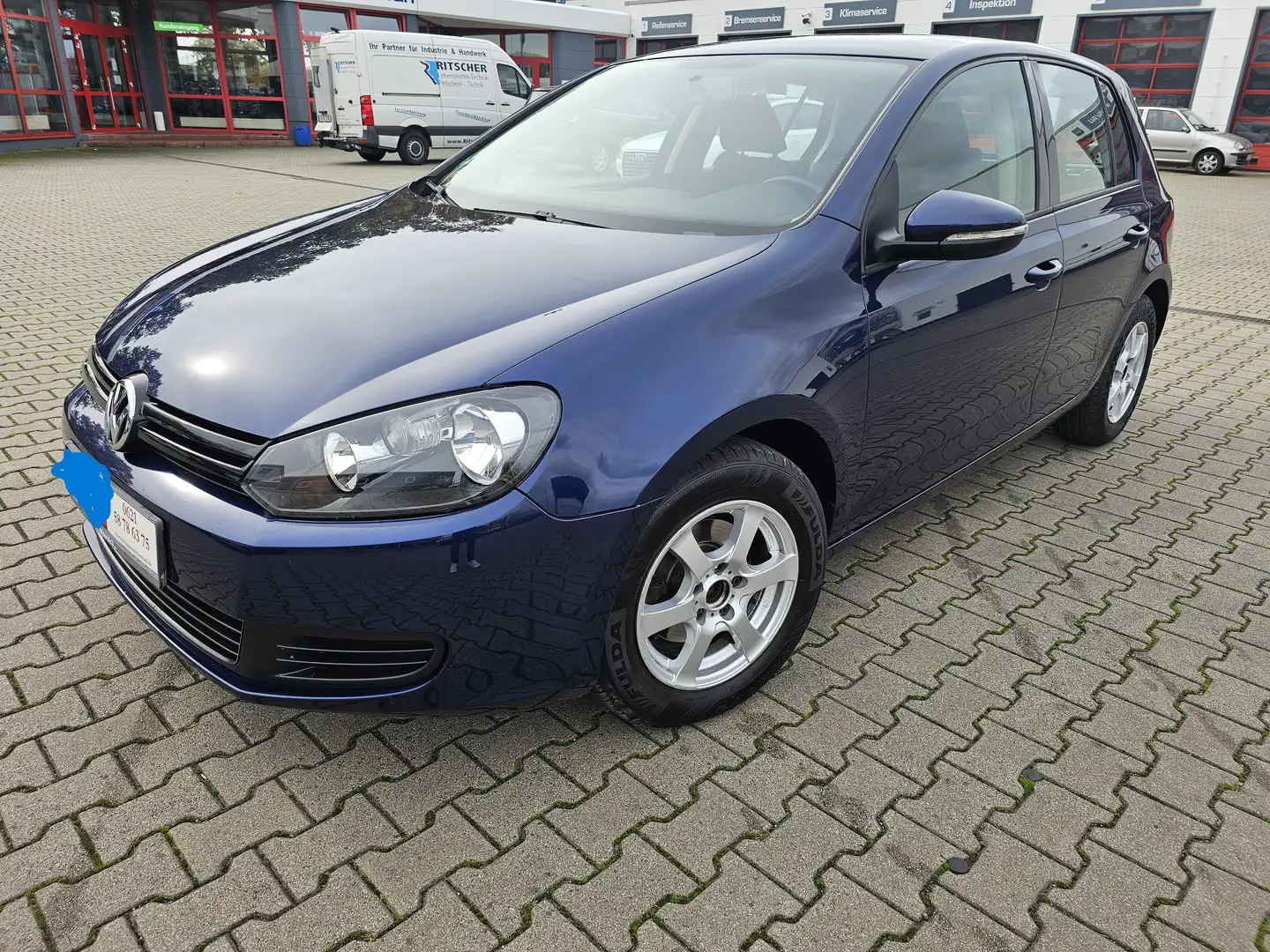 Volkswagen Golf 1.4 Comfortline,Klima,,ZV,Alu,2.Han,Tüv 11/2026 Blau - 2