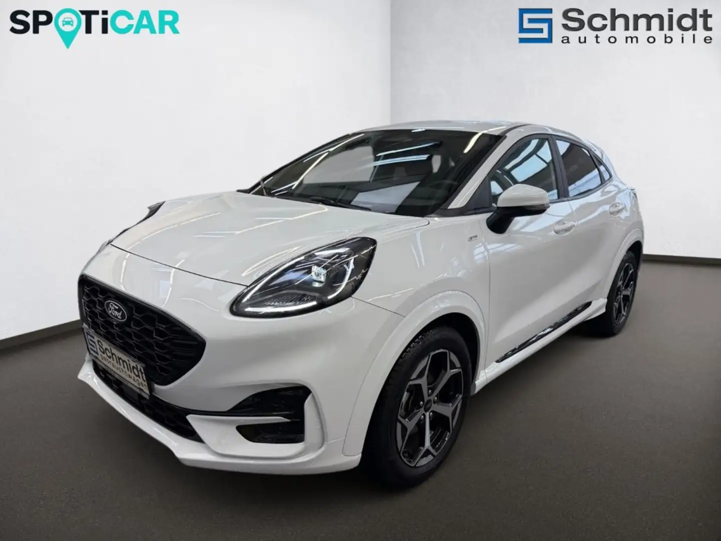 Ford Puma 1,0 EcoBoost Hybrid ST-Line Aut. Weiß - 2