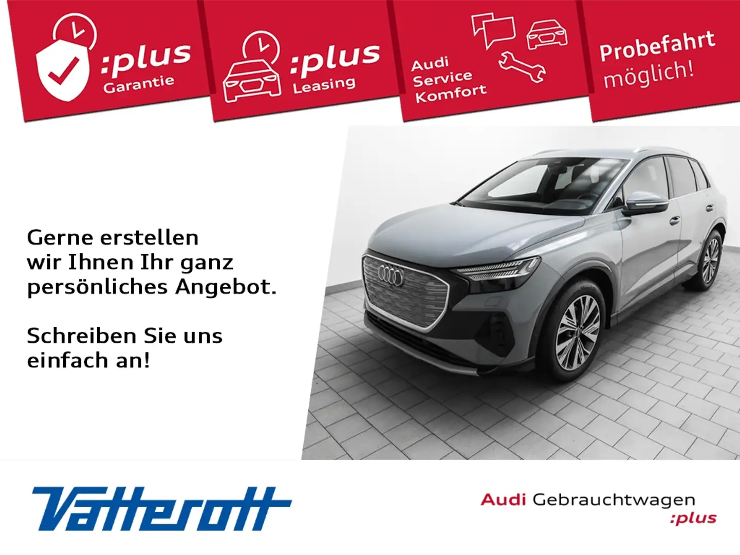 Audi Q4 e-tron 35 e-tron advanced Navi Kamera Matrix-LED Grau - 1