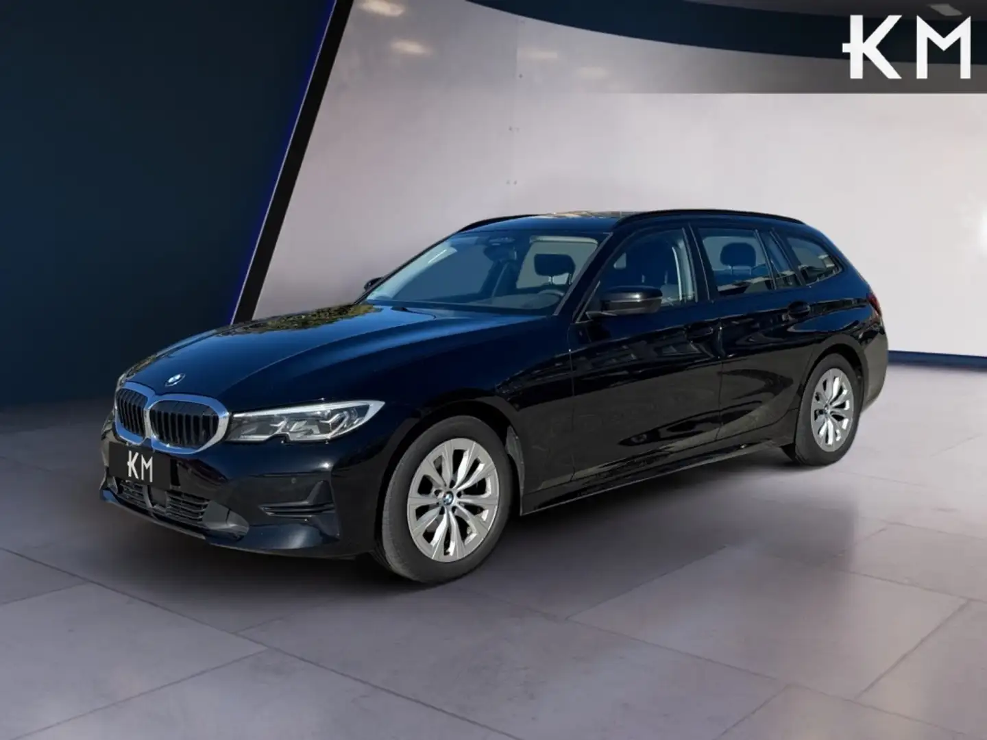 BMW 318 318dA Touring Negro - 1