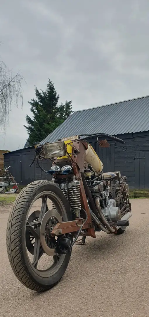 Suzuki GS 550 RATBIKE Bruin - 2