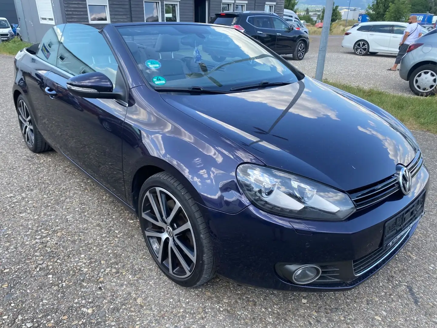 Volkswagen Golf 2.0 TDI Cabriolet Klima-Leder-EL Ver, Mauve - 1