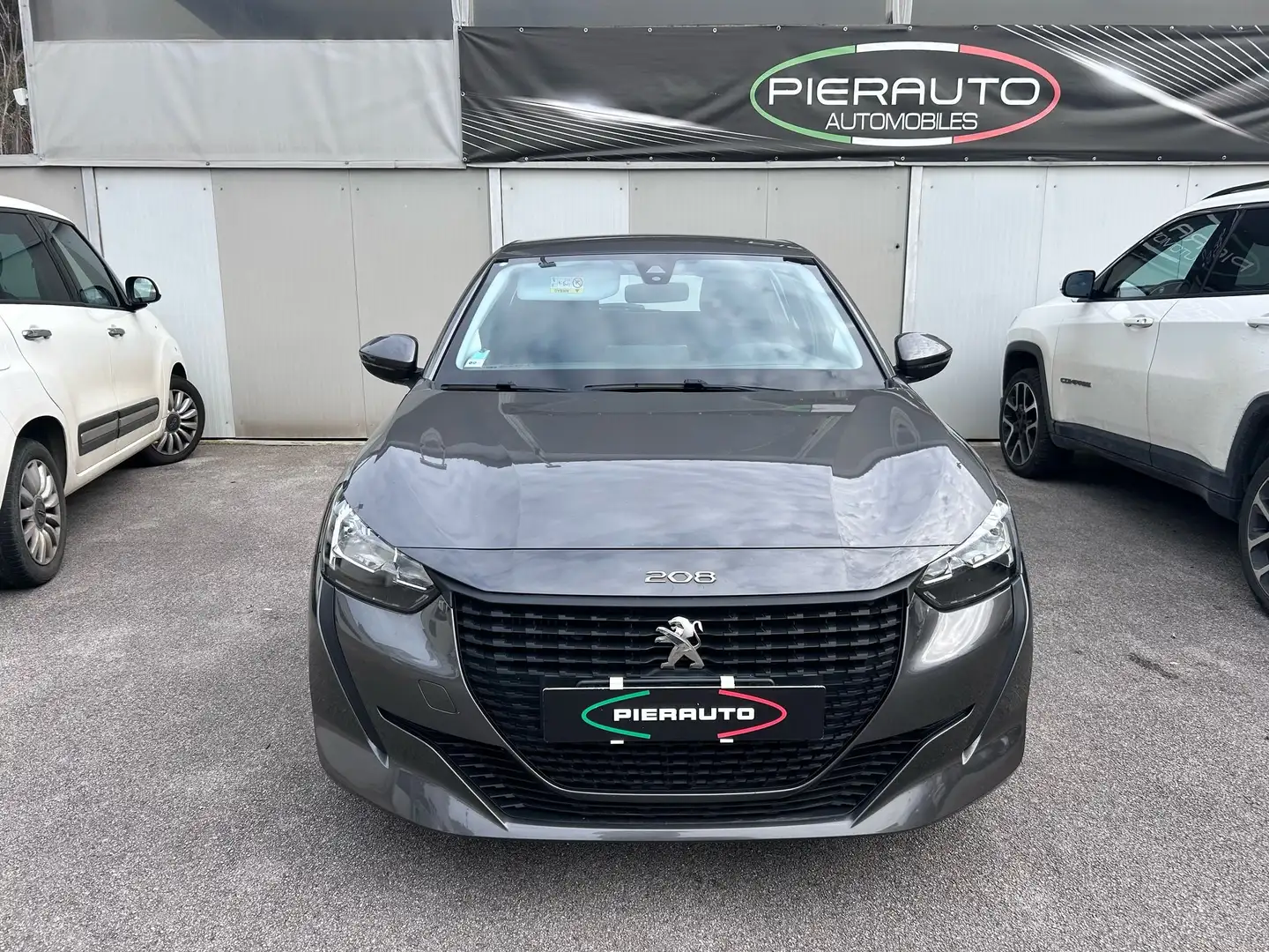 Peugeot 208 1.5 bluehdi Navi Klima PDC Gris - 1