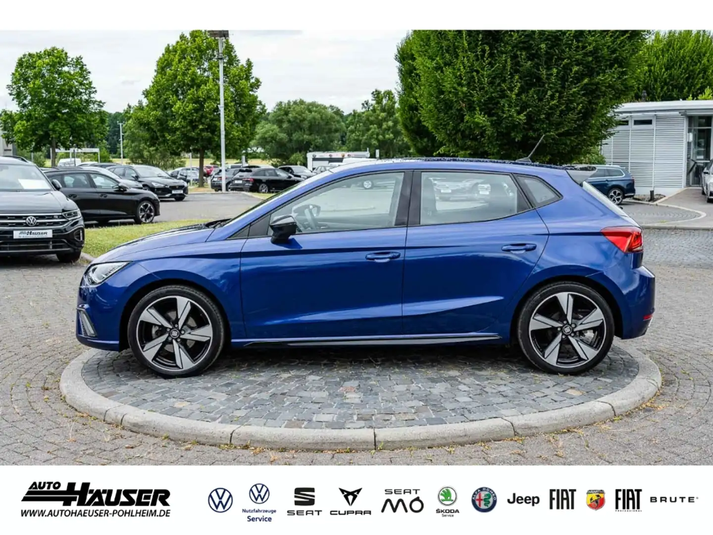 SEAT Ibiza FR Carbon Edition 1.5 TSI DSG BEATS NAVI LED TEMPO Blau - 2