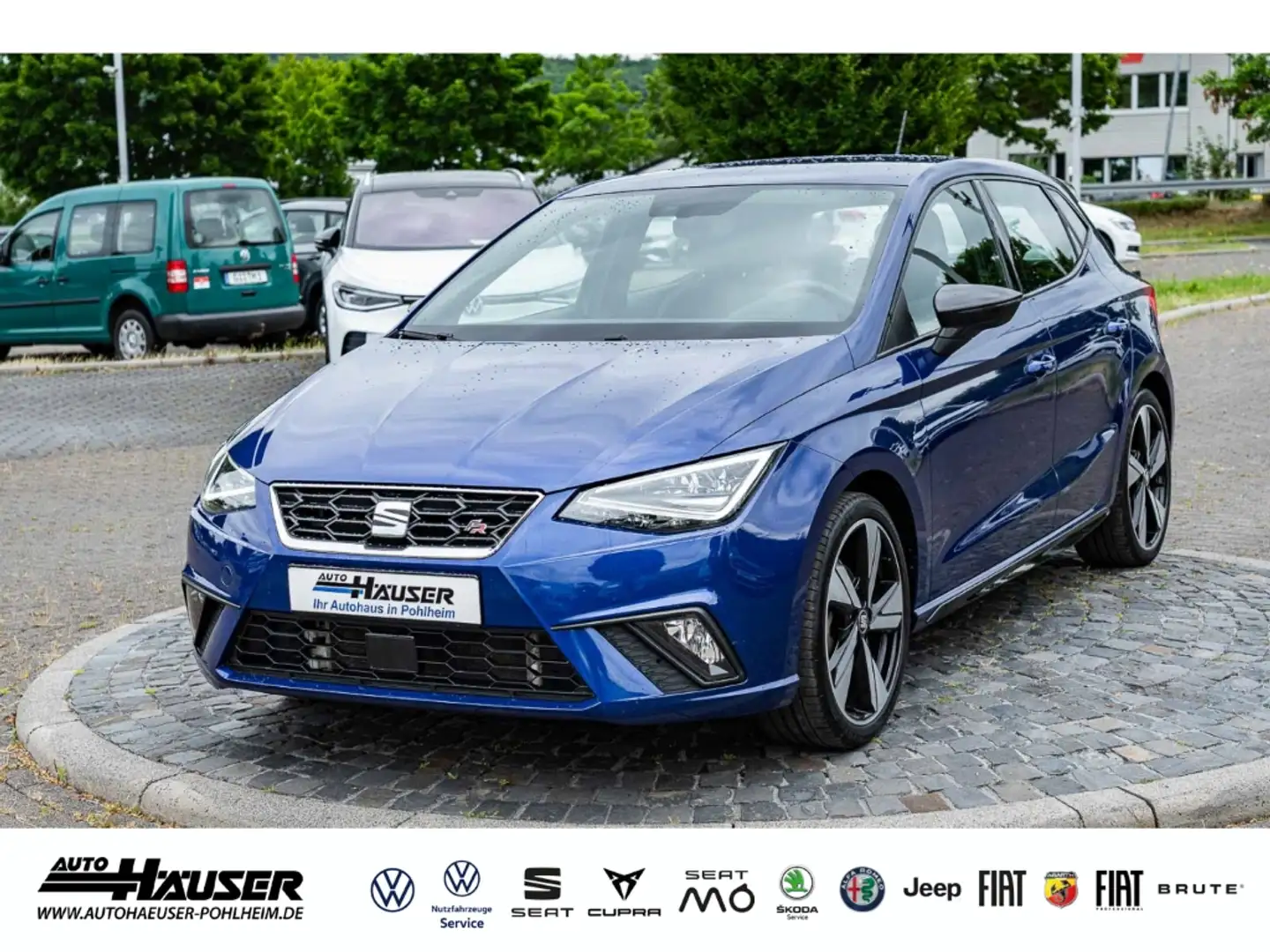 SEAT Ibiza FR Carbon Edition 1.5 TSI DSG BEATS NAVI LED TEMPO Blau - 1