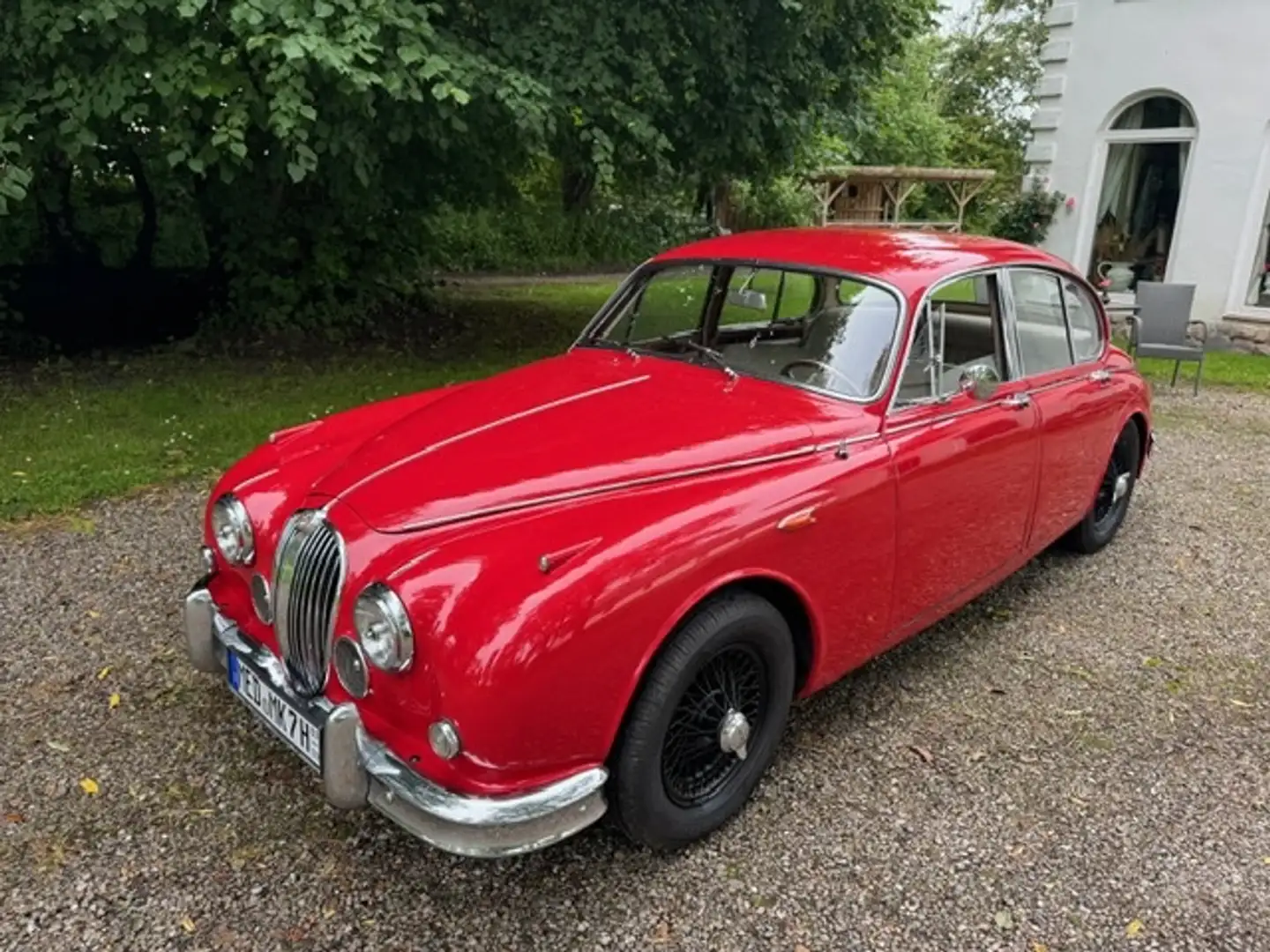Jaguar MK II 3,8 Schaltung Červená - 1
