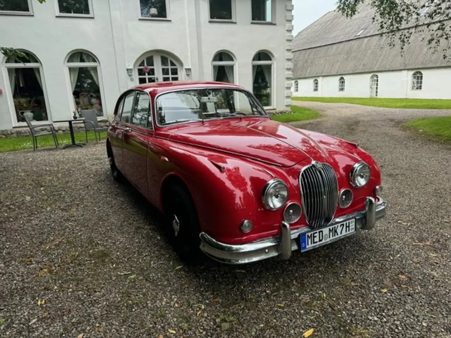 Jaguar MK II 3,8 Schaltung Červená - 2