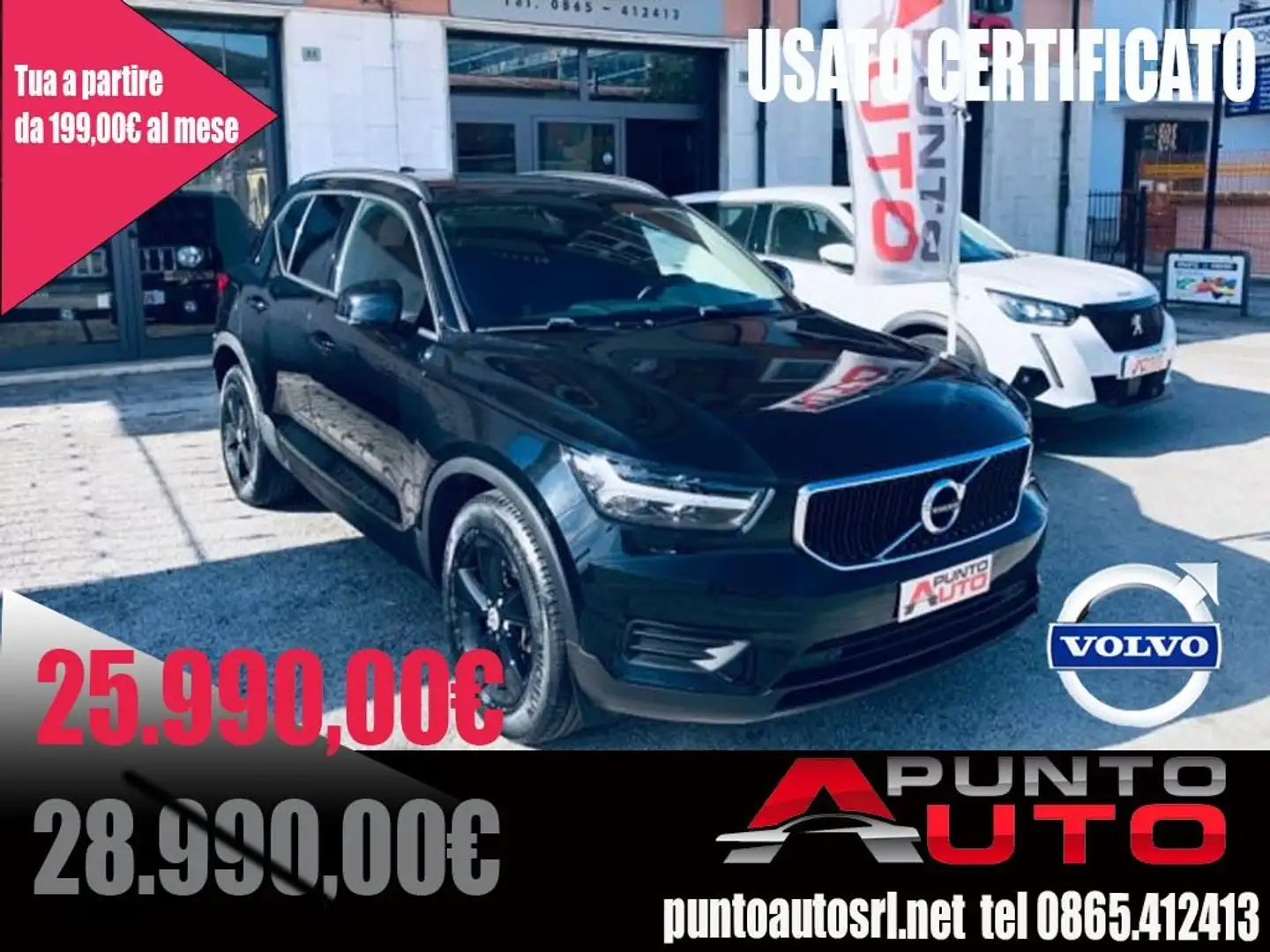Volvo XC40 D3 AWD Geartronic Business Plus Nero - 2