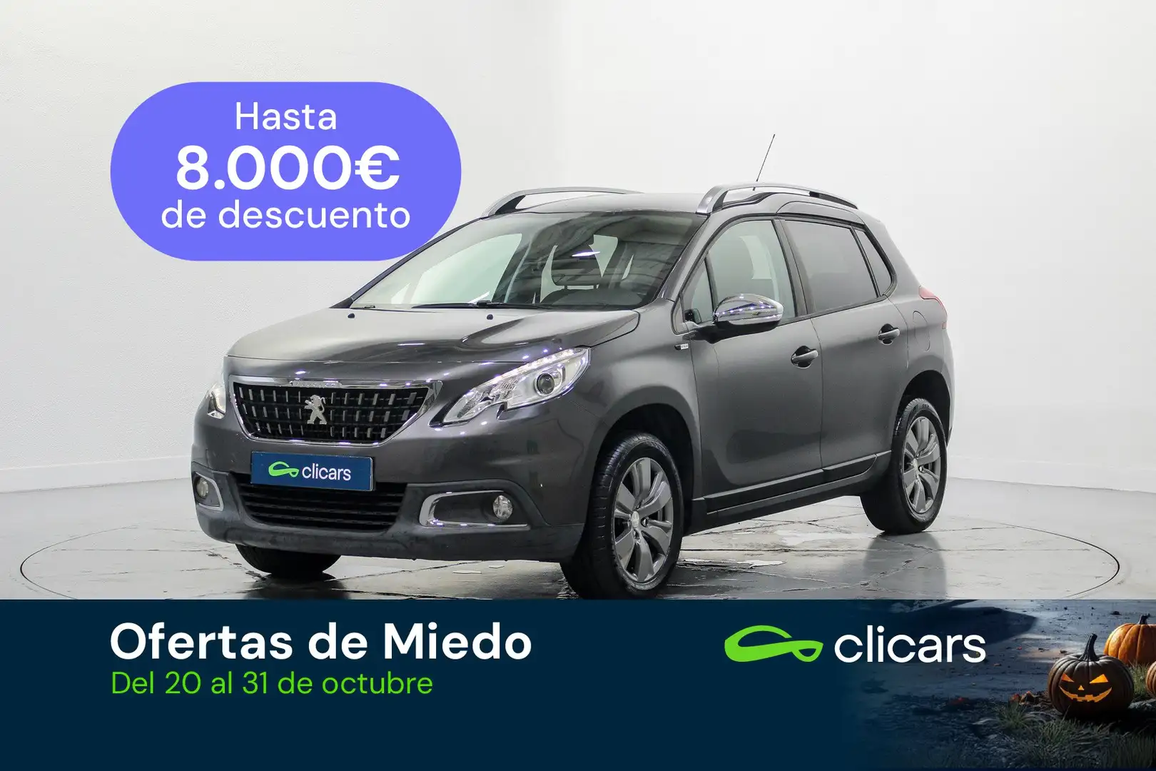 Peugeot 2008 1.2 PureTech S&S Style 110 Gris - 1