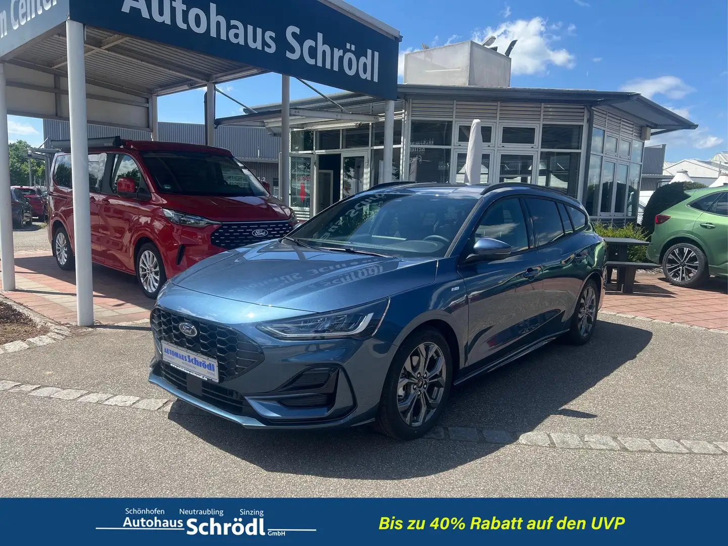 Ford Focus Turnier ST-Line X  1.0 EcoBoost Mild-Hybrid 114... Blu/Azzurro - 1