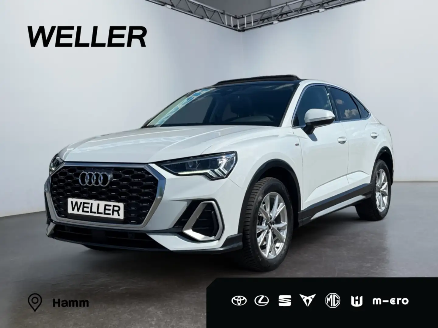 Audi Q3 35 TFSI Sportback S tronic S line *Pano*Navi* Wit - 1