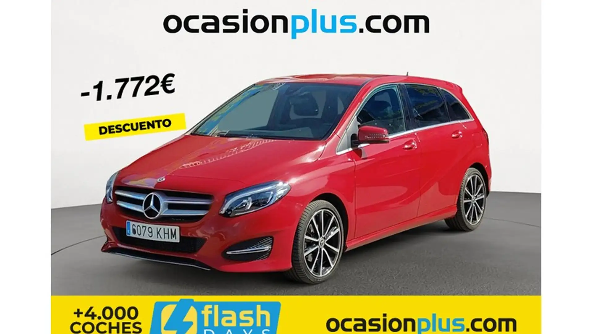 Mercedes-Benz B 200 200d 7G-DCT Rojo - 1