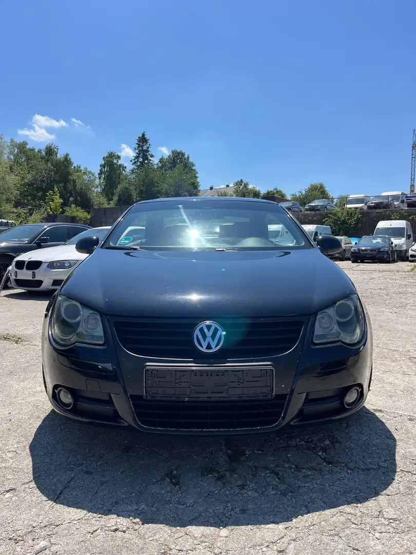 Volkswagen Eos 2.0 TDI*LEDER*XENON*PANO* Siyah - 2
