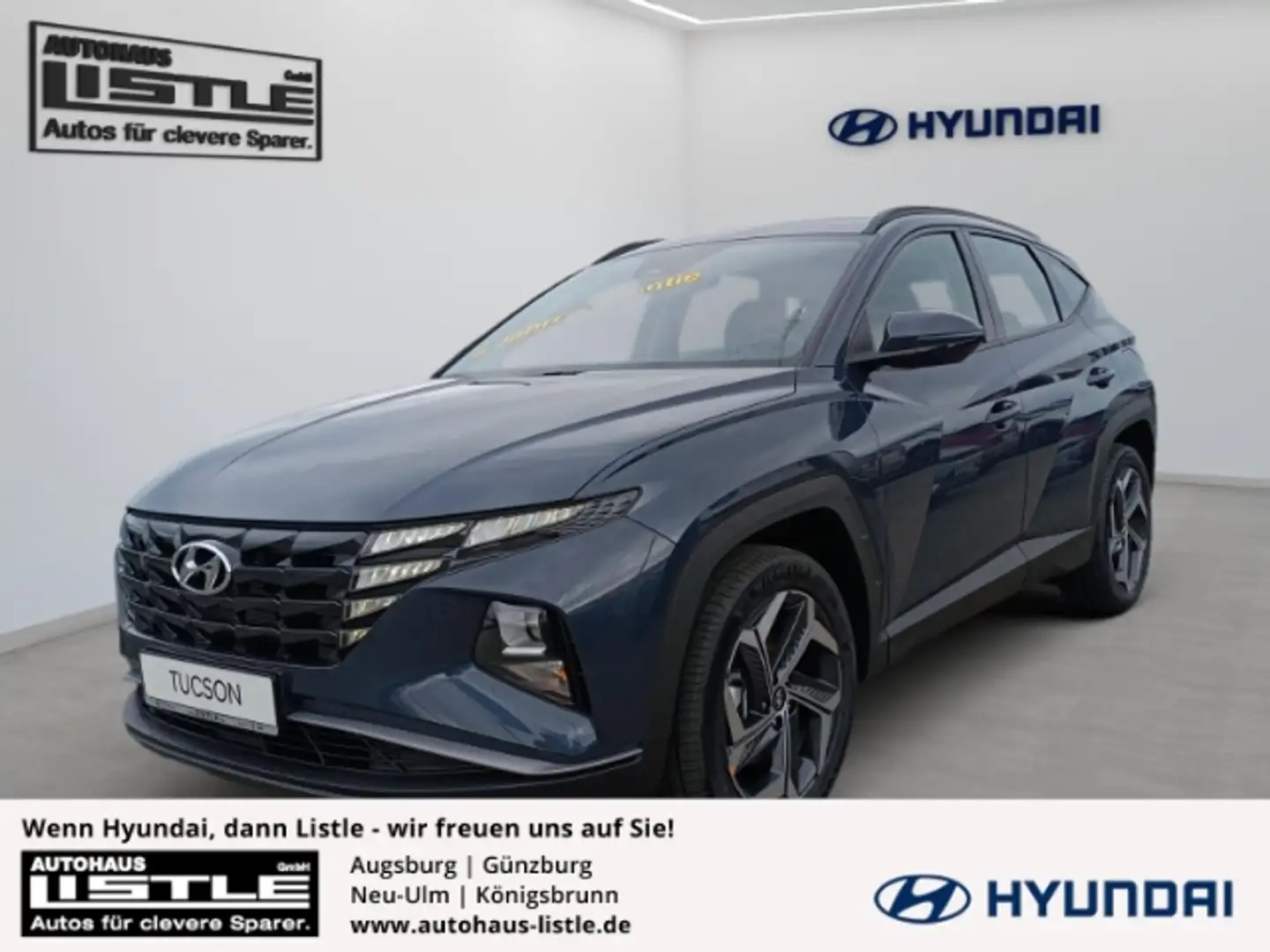 Hyundai TUCSON Plug-In Hybrid 4WD Navi Kamera Sitzhzg. Klimaaut. Blau - 1