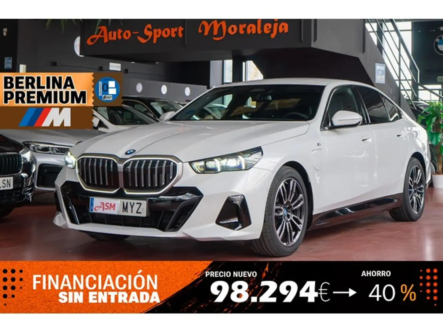 BMW 530 530e Blanc - 1